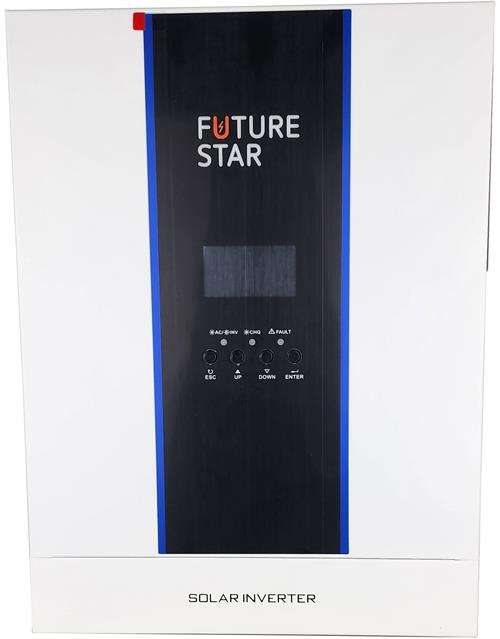 Solarix Inverter 3.5KVA 24V Future Star - A reliable 3.5KVA solar inverter providing efficient po...