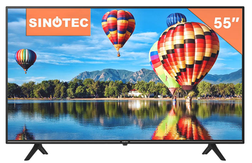 Sinotec 55inch (stl-55u20at) Uhd Android Led Tv - Resolution 3840 X 2160, Brightness 250nit, Contras