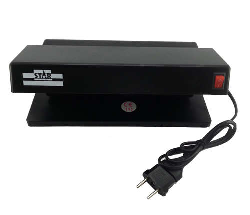 Postron Countertop Dual Ultra Violet lamps Counterfeit Currency Detector- Detects Forged And Coun...
