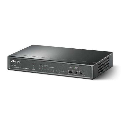Tp-Link 8-Port 10 100Mbps Desktop Switch With 4-Port Poe+ 1 Year Limited Warranty