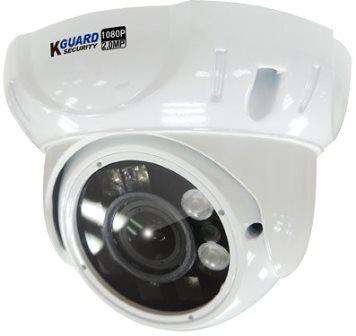KGuard VA824EPK 1080P IR-LED Dome Camera - 1080P High Quality CMOS Image Sensor Infra-Red Wavelen...