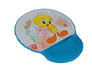 Tweety Wrist-Rest Mouse Pad Colour: Blue