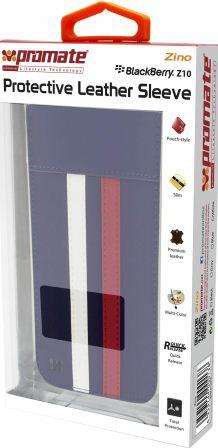 Promate Zino BlackBerry Z10 Protective Leather Sleeve Colour: Black The Zino is a simple solution...