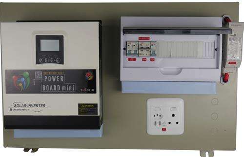 Solarix Esener 3Kva 24Vdc Inverter And Semi Plug And Play Power Board Mini Solution - 60A Mppt So...