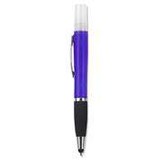 Geeko 3 in 1 Sanitizer Spray Stylus and Blue ink Pen