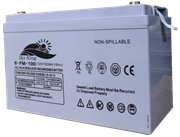 Solarix 12V 100AH Deep Cycle Gel Battery  Absorbent Glass