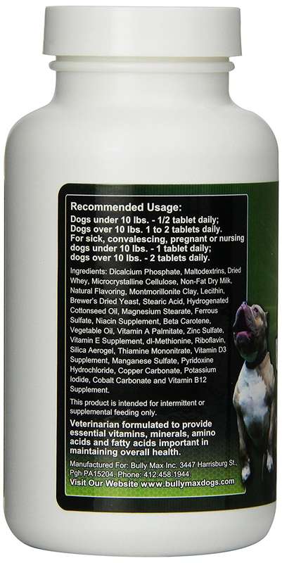 Bully Max Dog Muscle Supplement