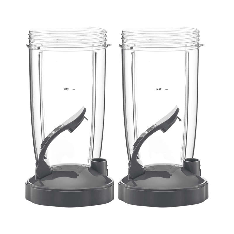 Replacement Nutribullet Cup - 945ml - with Flip Top To-Go Lid x 2