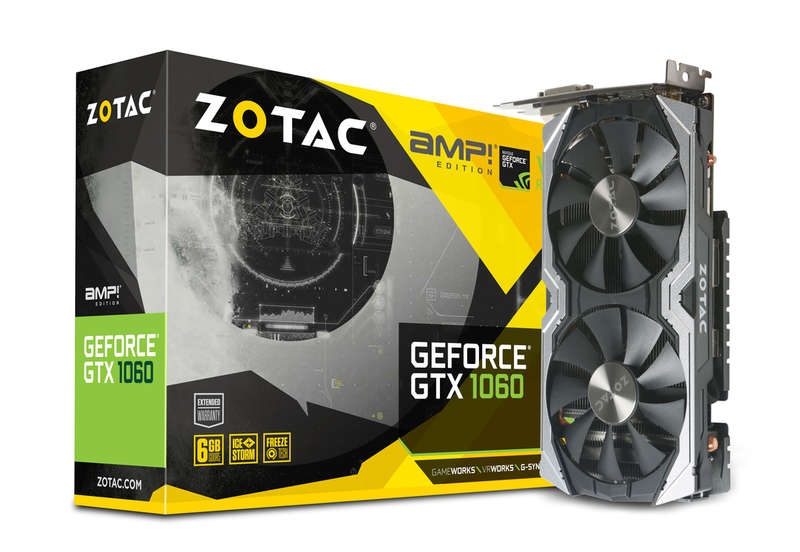 ZOTAC GeForce® GTX 1060 6GB AMP! Edition