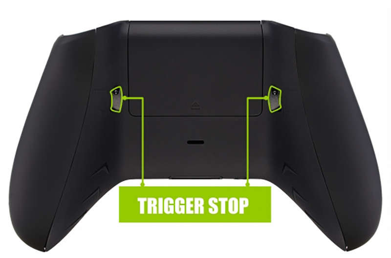 Xbox One S Controller Trigger Stop with Soft Touch Bottom Shell Kit