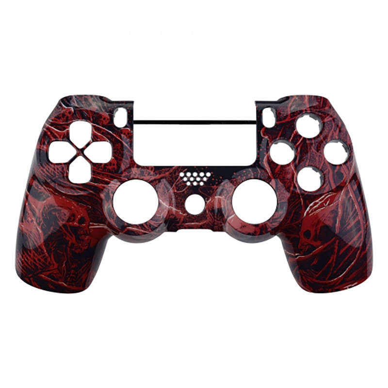 PS4 Dualshock 4 V2 Front Faceplate Art Series Glossy Blood Purgatory