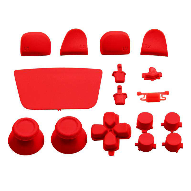 PS5 Dualsense Controller Full Button Set RED