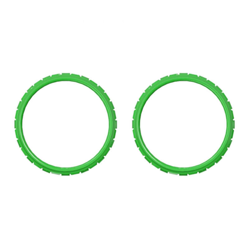 PS5 Dualsense Controller Accent Rings Solid Unpainted Lime Green