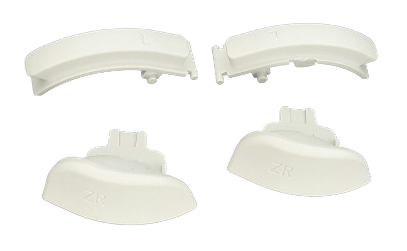 NS Switch Lite Original Shoulder L R ZL ZR Button Set White