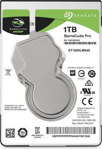 Seagate Barracuda 1TB 2.5 SATA 5400RPM HDD