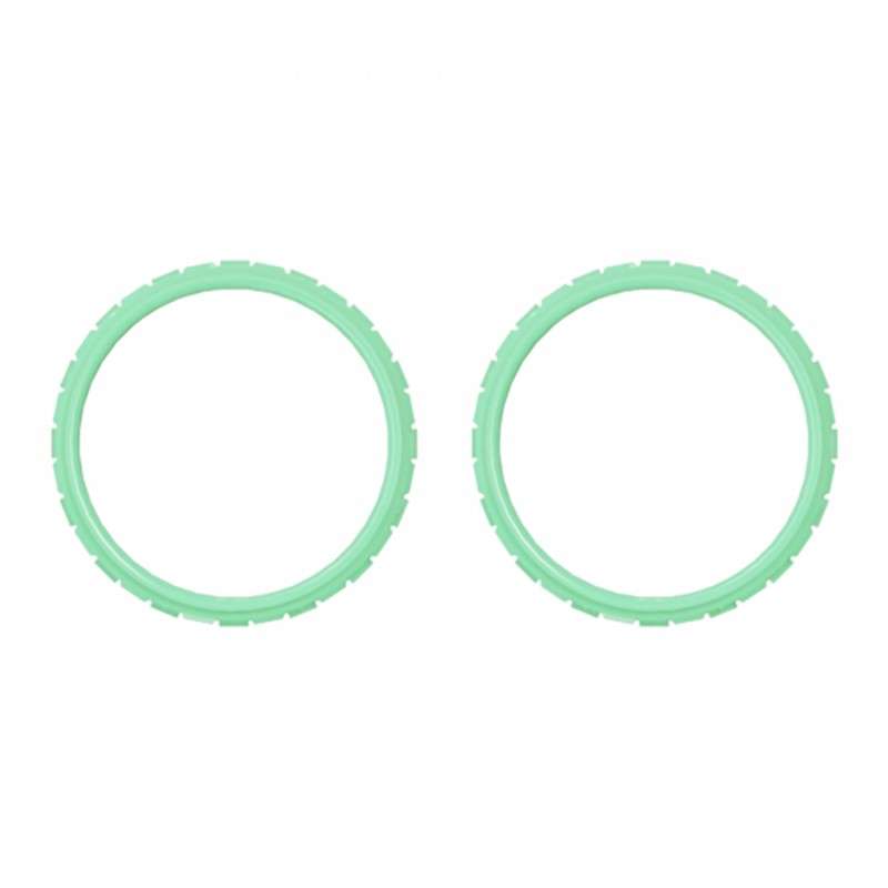 PS5 Dualsense Controller Accent Rings Solid Unpainted Mint Green