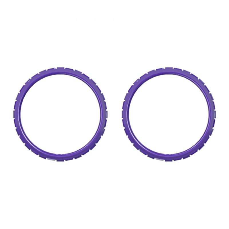 PS5 Dualsense Controller Accent Rings Solid Unpainted Dark Purple
