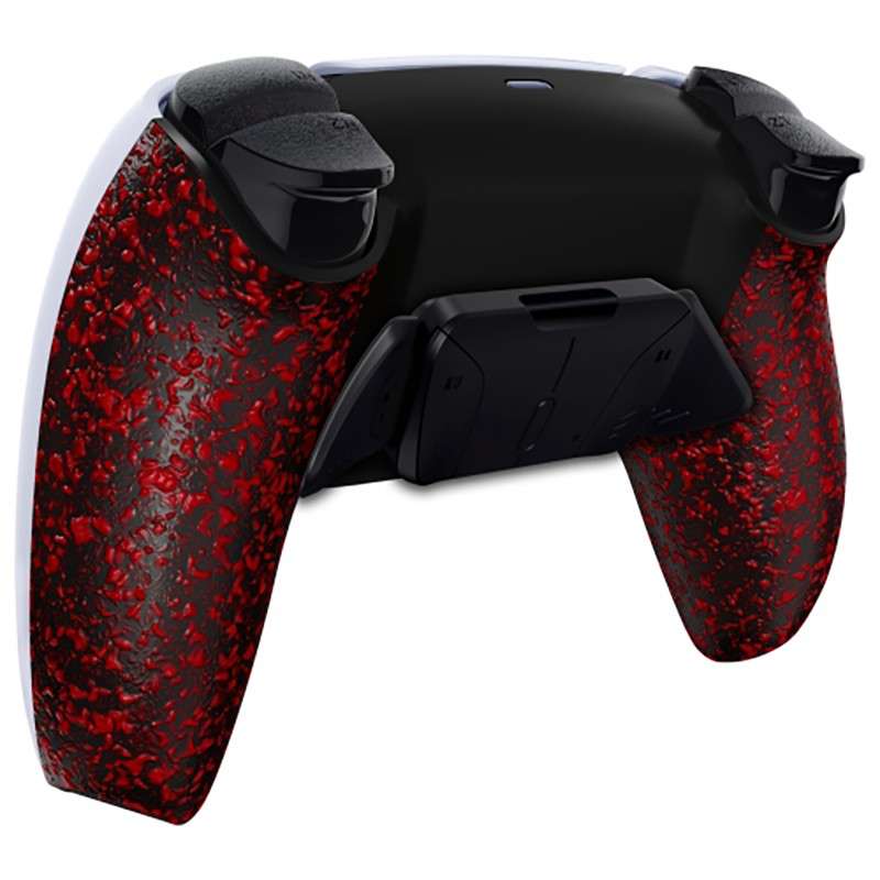 Ps5 Dualsense Controller 4x Back Button Mod Kit Rise4 Rubberized Red