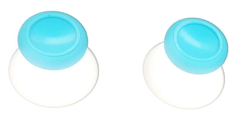XBOX ONE Original Controller Replacement Thumbsticks White and Light Blue