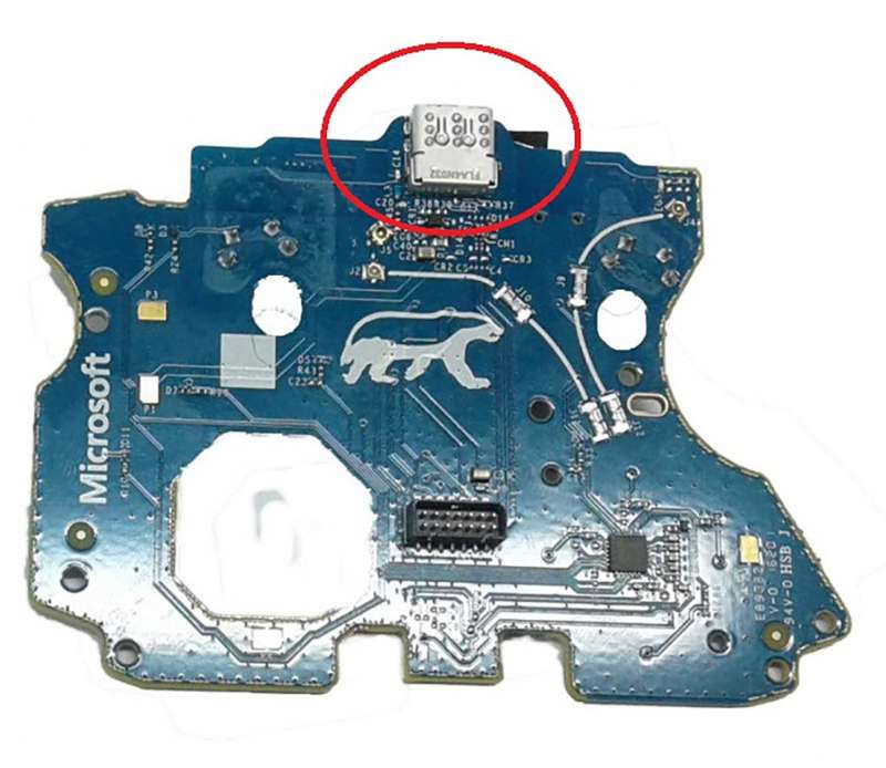 XBOX Series S/X and XBOX Elite V2 Original USB Type-c Charging Port
