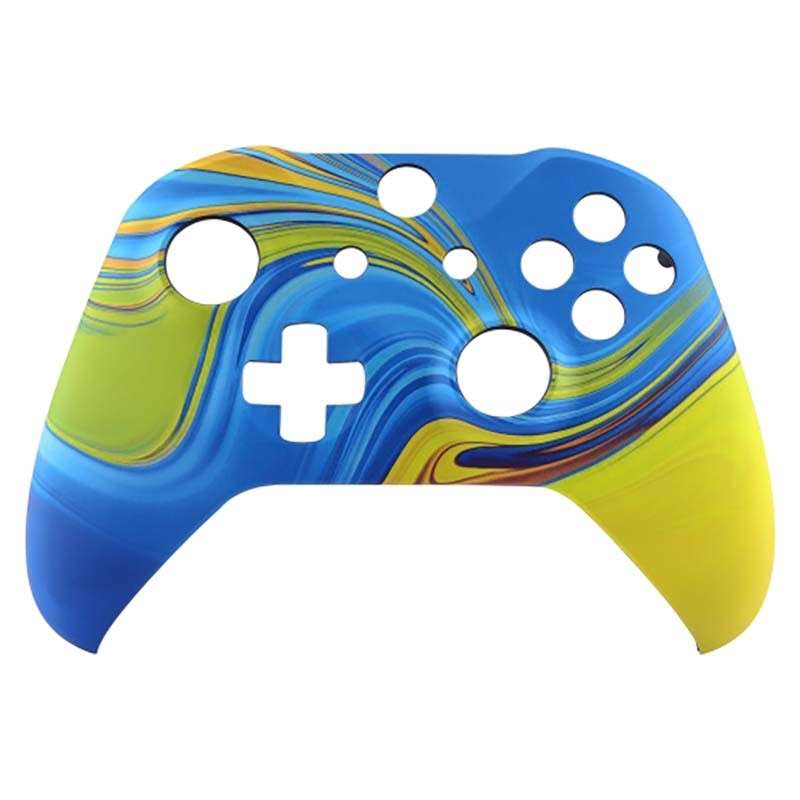 XBOX ONE S Controller Front Faceplate Soft Touch Trippy