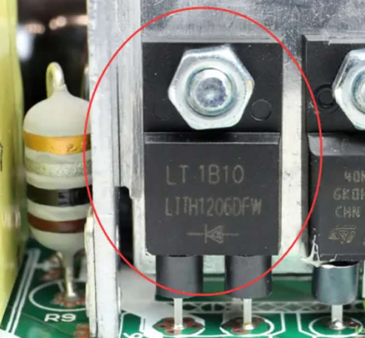 PS5 Power Supply ADP-400DR LT LTTH1206DFW Boost Diode 600 V