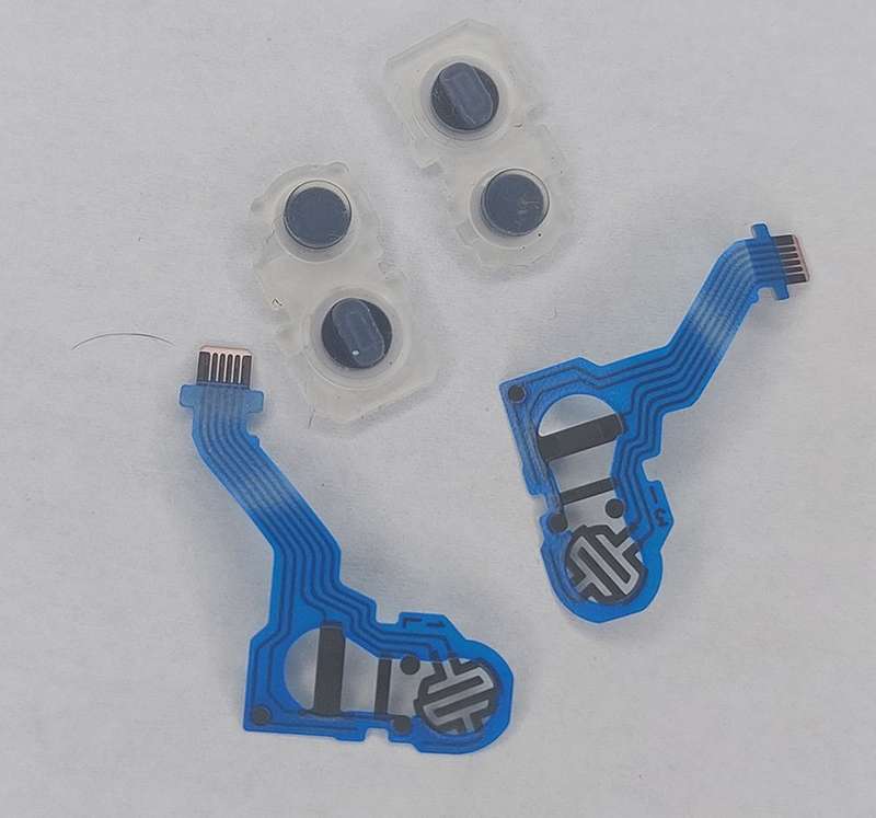 PS5 Dualsense Controller BDM-010 L2/R2 Trigger Conductive Rubber with cable