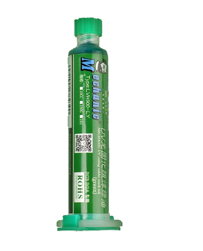 MECHANIC Solder Mask 10cc Green UV PCB BGA Paint