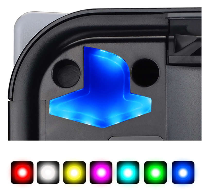 PS5 Console 7 Colors 24 Effects RGB Illuminated Logo