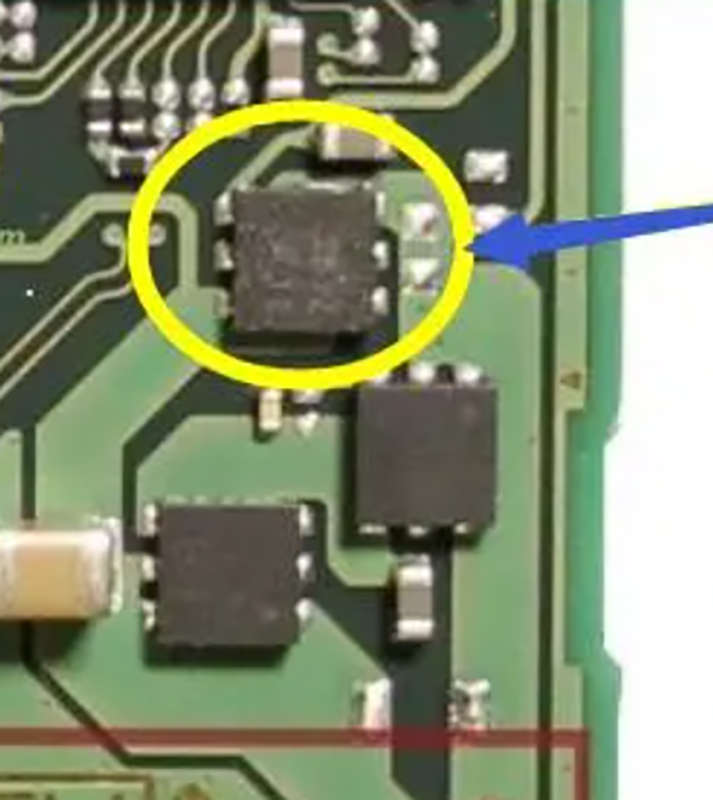 NS Switch Board Component M6 H8 K03 Mosfet Bvdss