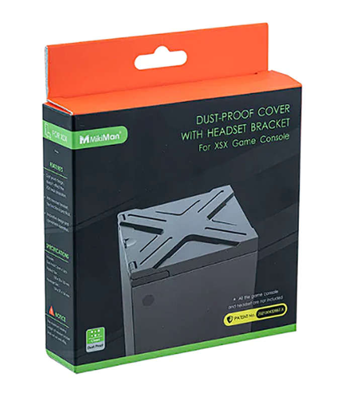 Xbox Series X Console Dust Filter With Controller / Headset Holder Flip Design