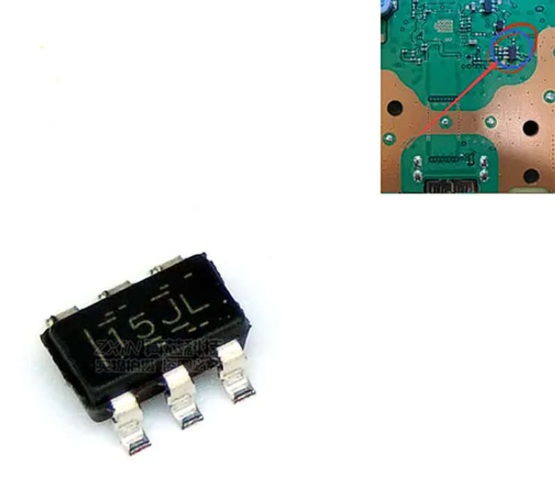 PS5 Motherboard PS5 Motherboard Power Switch ICs SOT6 15JL No Video Fix Parts