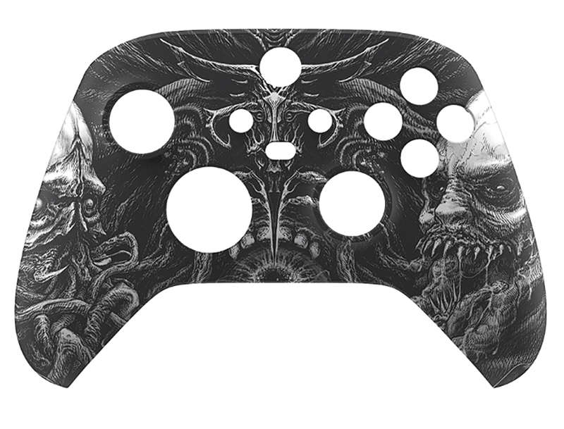 XBOX SERIES S/X Controller Front Faceplate Art Series Soft Touch Zombies