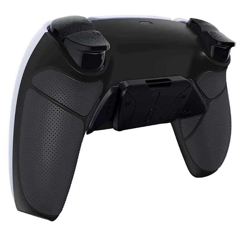 Ps5 Dualsense Controller 4x Back Button Mod Kit Rise4 Rubberized Black for BDM-030/040/050