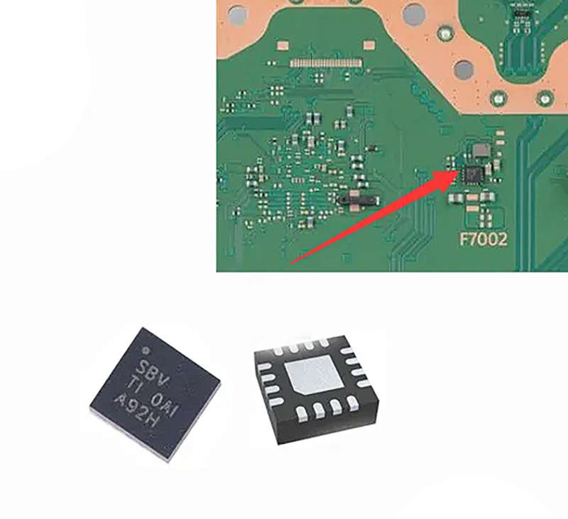 Ps5 Motherboard 5v-3.3v Step-Down Converter F7002 Replacement Part
