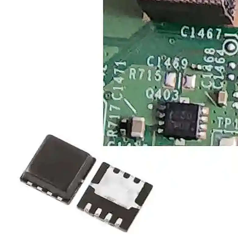Xbox Series S Q403 4C50 N-Channel 30V 75A QFN8 N Mosfet Component