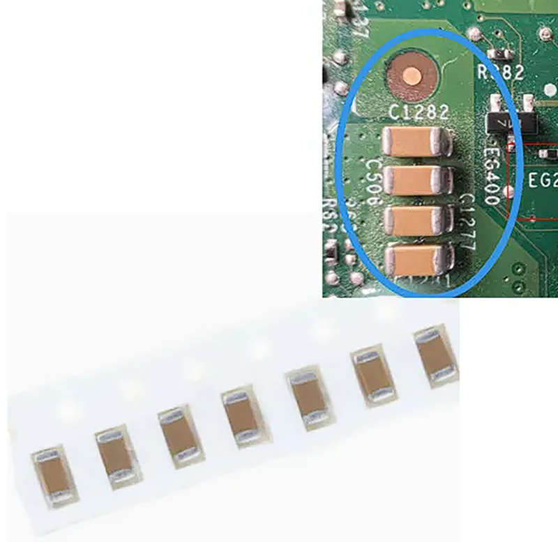 XBOX ONE X Motherboard C1277 C302 C1282 C60 10 UF 20% X5R Chip Capacitor