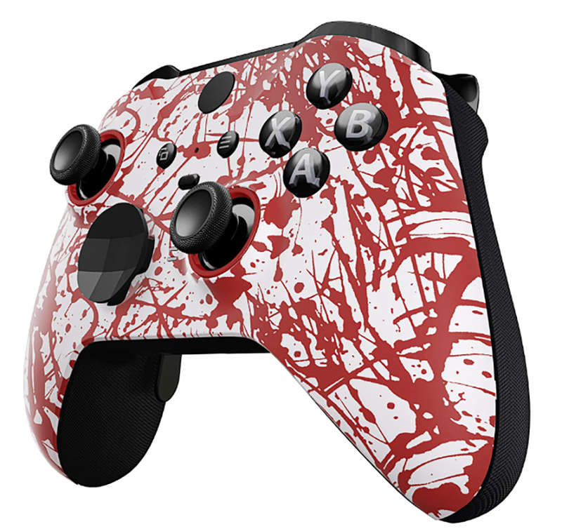 XBOX Elite V2 Controller Front Faceplate Soft Touch Blood