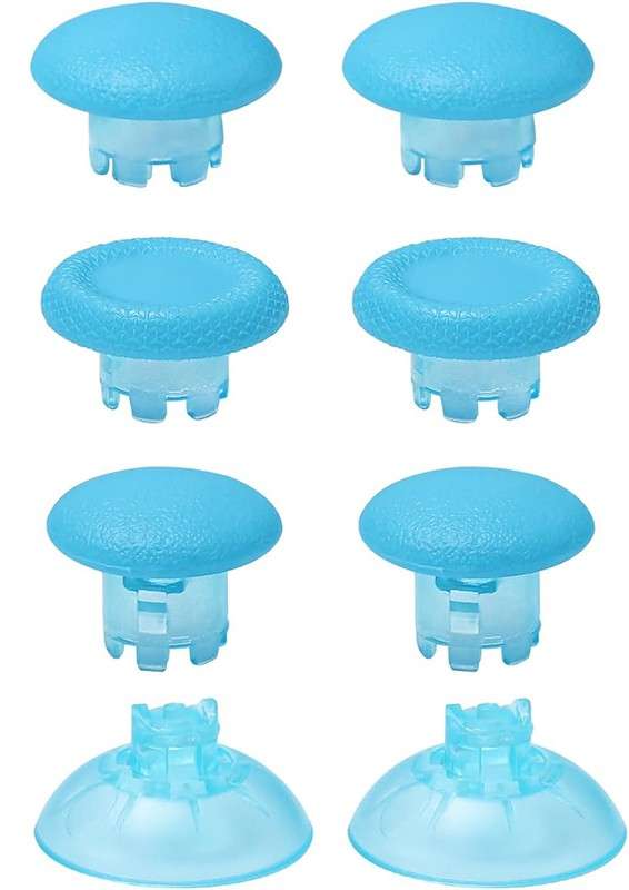 PS5 Dualsense Edge Interchangeable Performance Thumbsticks Light Blue