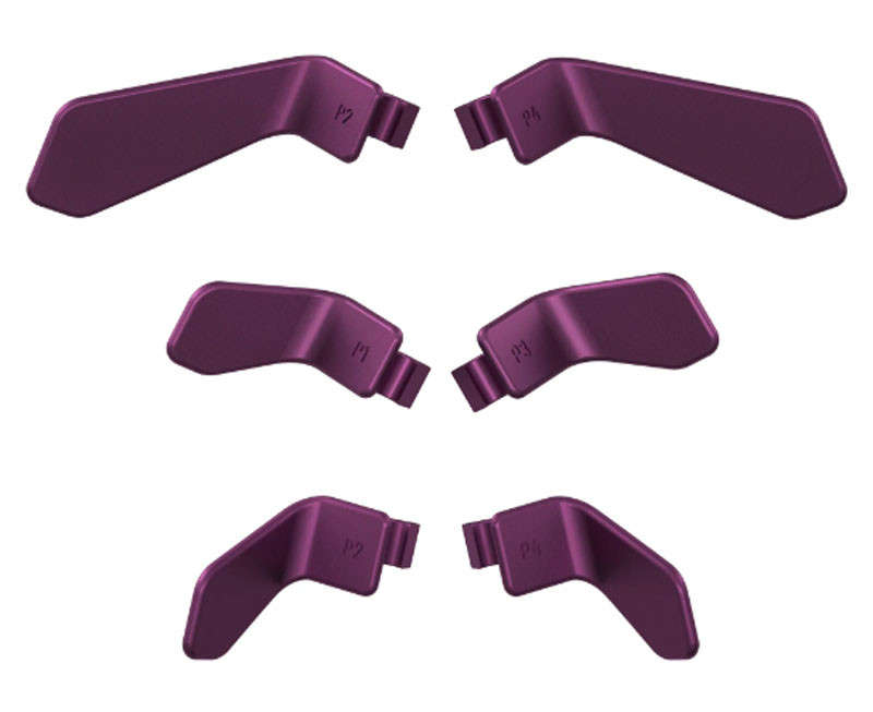 XBOX Elite / Elite Series 2 Controller Redesigned SWIFT Ergonomic Paddle Set Metallic Grape