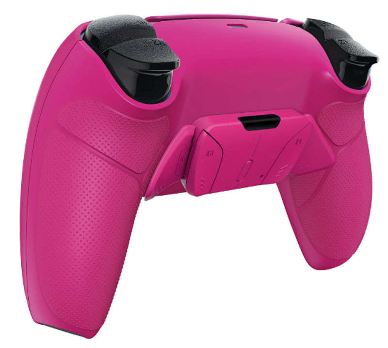 Ps5 Dualsense Controller 4x Back Button Mod Kit Rise4 Rubberized Nova Pink