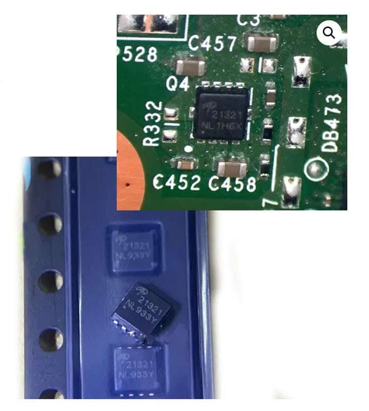 Xbox Series S X888142-002 Q4 P-Channel 12V Gate Load Switch Mosfet