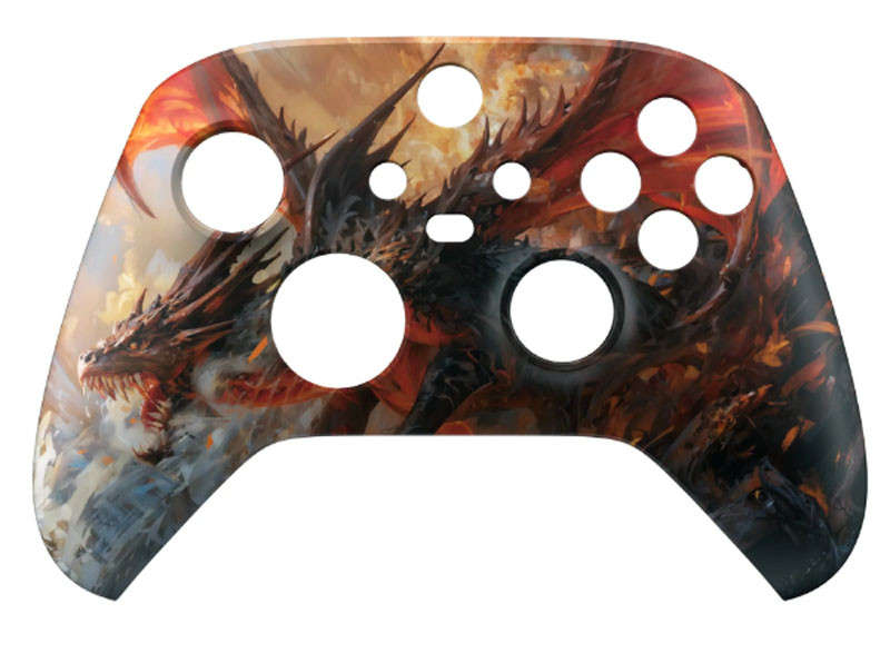 XBOX SERIES S/X Controller Front Faceplate Art Series Red Dragon