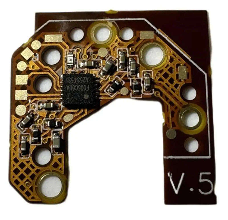 PS5 Dualsense Controller Hall Effect Pro Install PCB 5.0 For Joystick Center Calibration and Oute...