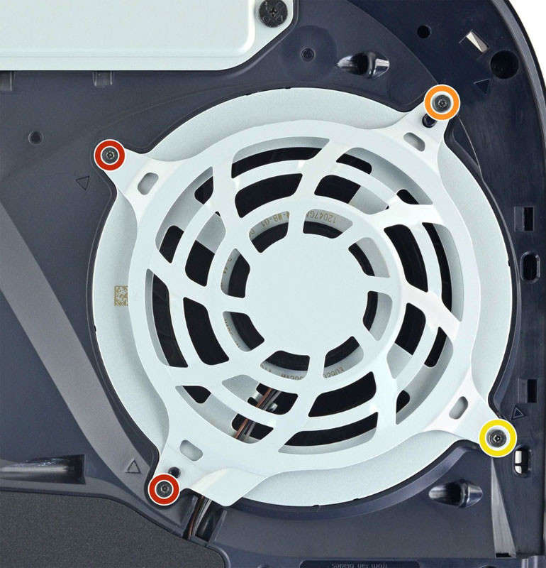 PS5 Console Original Fan Screwset