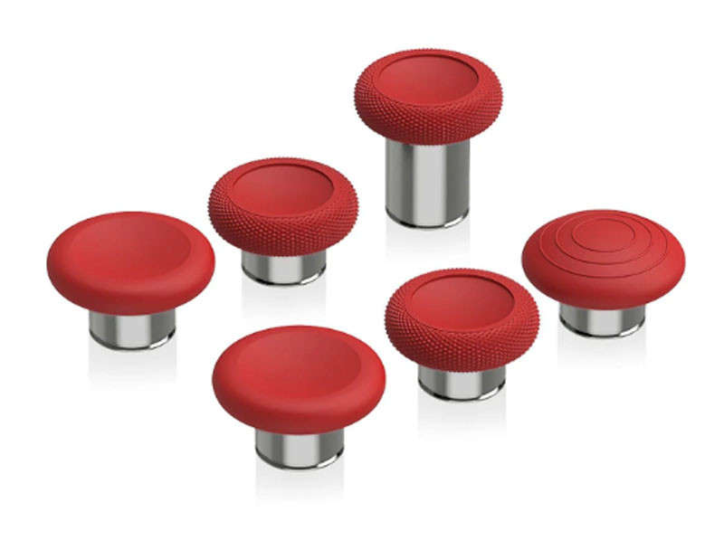 XBOX Elite Series 2 / Elite 2 Core Blue Magnetic Thumbstick Set Passion Red