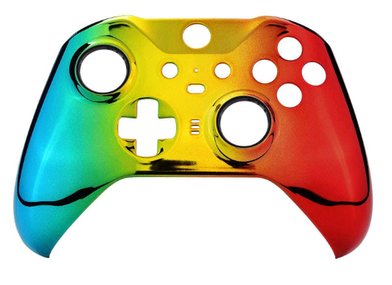 XBOX Elite V2 Controller Front Faceplate Glossy Chrome Gradient