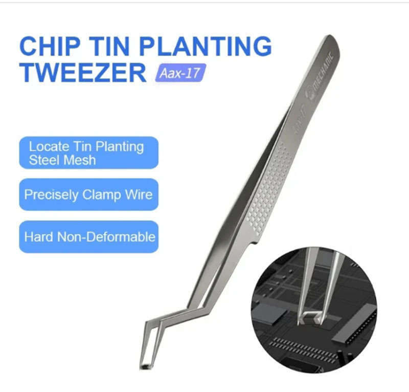 MECHANIC Aax-17 Chip Placing Fine Work Tweezers