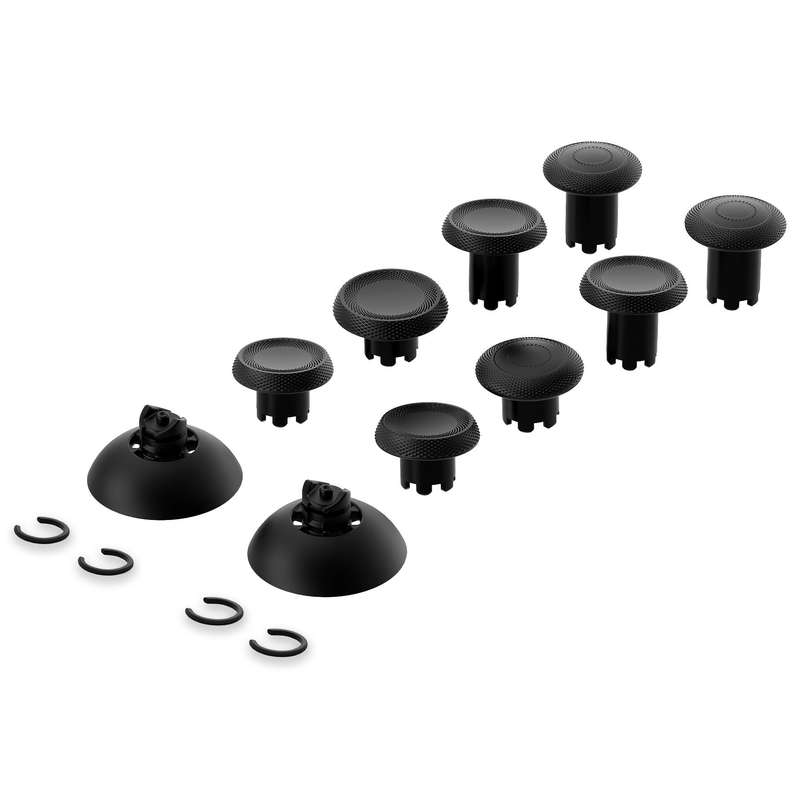 PS5 Dualsense ThumbsGear V3 Ergonomic Swappable Thumbstick Kit Black