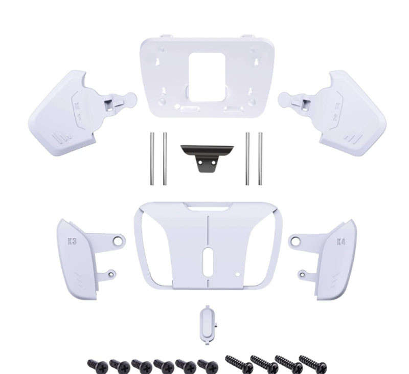 PS5 Dualsense Back Paddle Spare Paddle Kit K1 K2 K3 K4 White